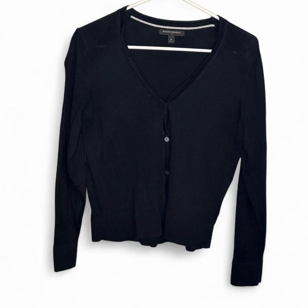 Banana Republic Charcoal Knit Sweater